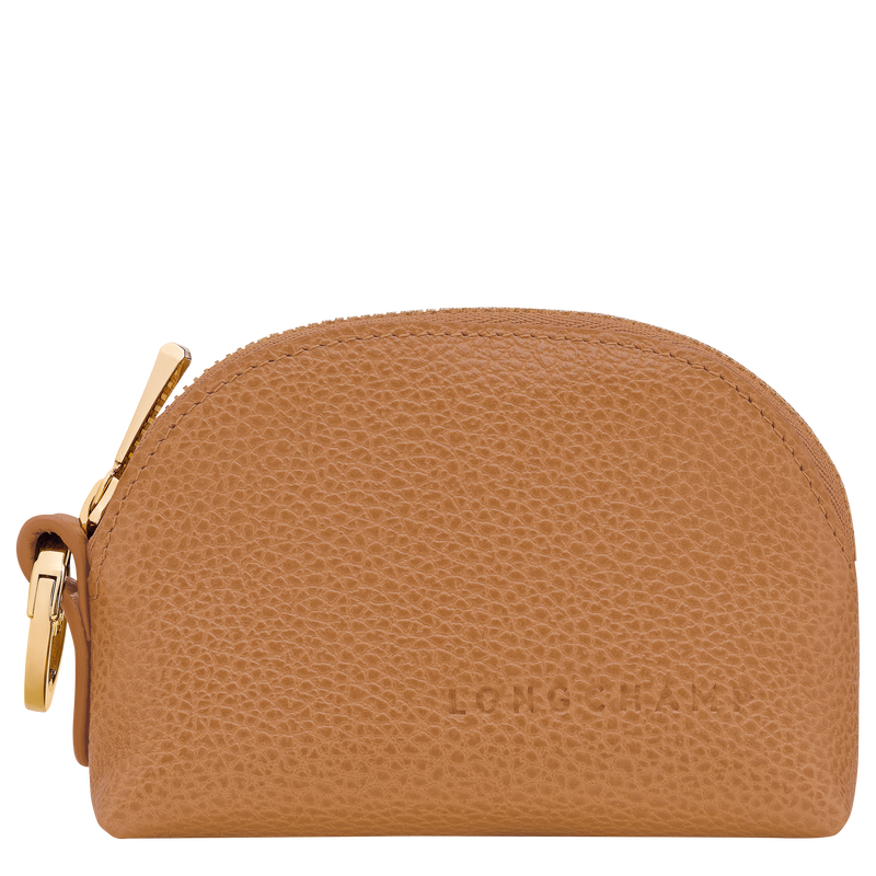 Le Foulonn&eacute; Coin purse , Pecan - Leather  - View 1 of  2