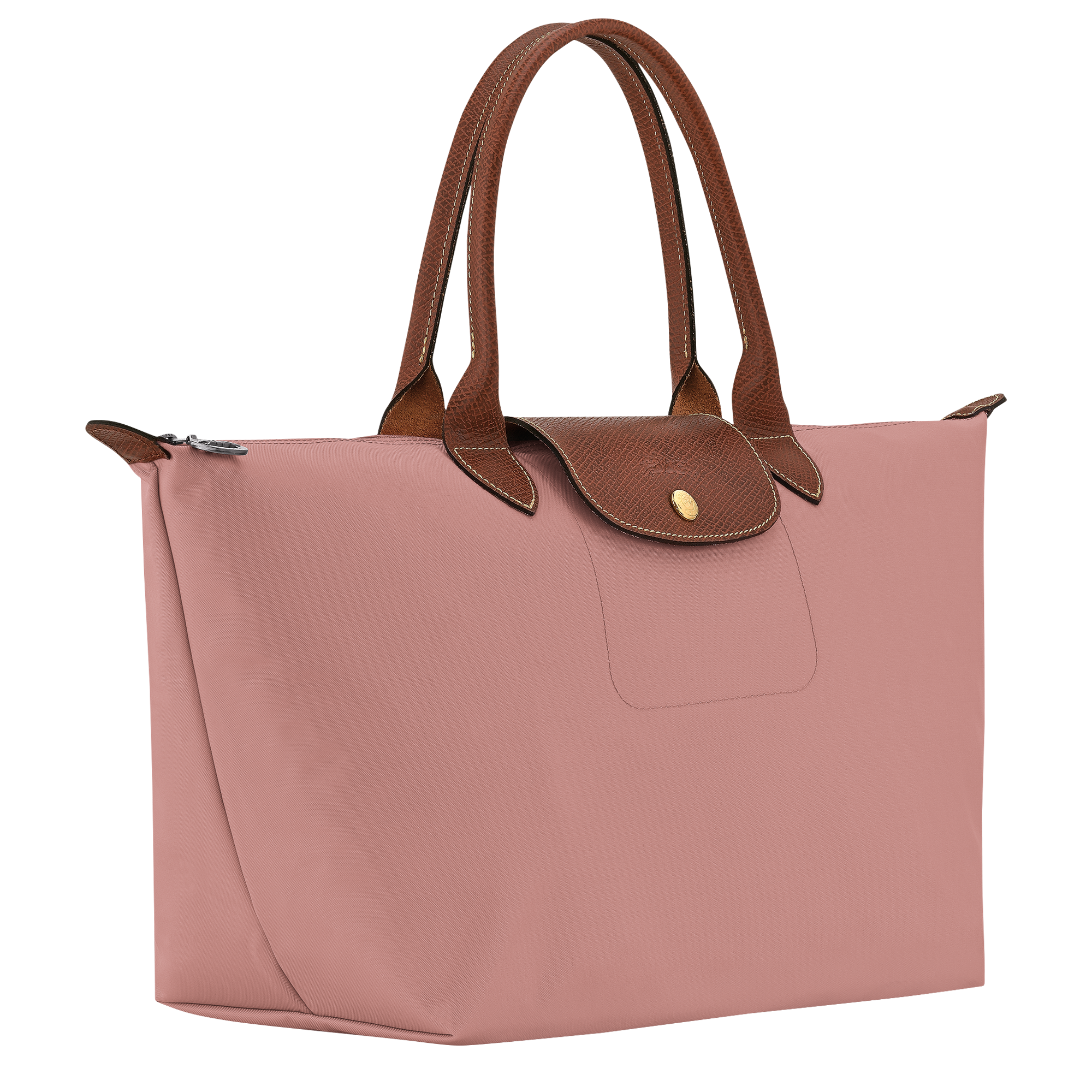 Le Pliage Original Handbag L, Pink Tea