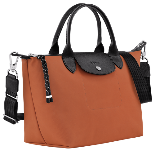 Le Pliage Energy S Handbag , Sienna - Recycled canvas - View 3 of  6