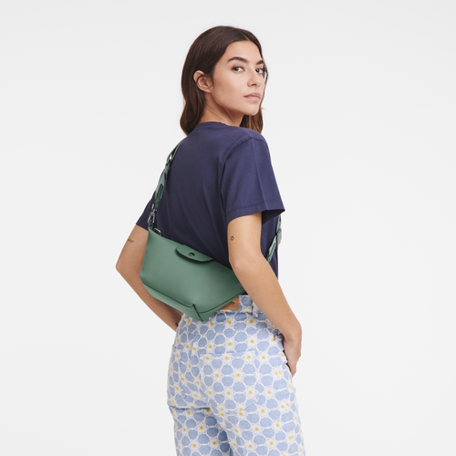 Le Pliage Xtra XS Crossbody bag , Sage - Leather - View 2 of  6