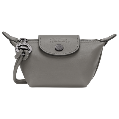 Le Pliage Xtra 零钱包 , 斑鸠灰 - 皮革