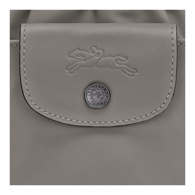 Le Pliage Xtra XS 水桶包 , 斑鸠灰 - 皮革  - 查看 6 6