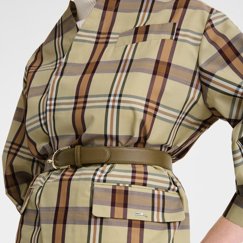 和服式夹克 , 开心果绿 - 科技塔夫绸  - 查看 5 5