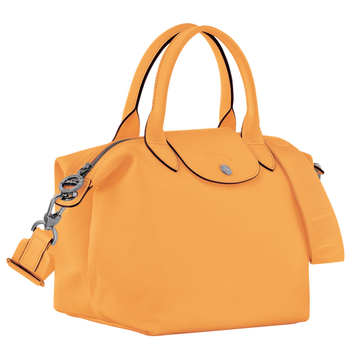 Le Pliage Xtra S Handbag , Apricot - Leather - View 3 of  5