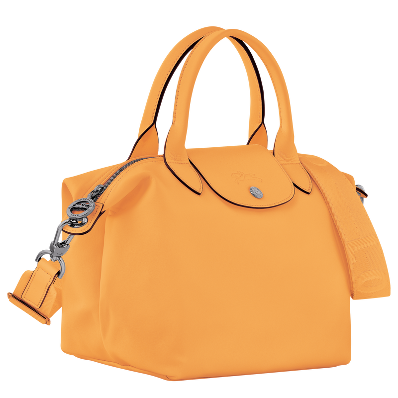 Le Pliage Xtra S Handbag , Apricot - Leather  - View 3 of  5