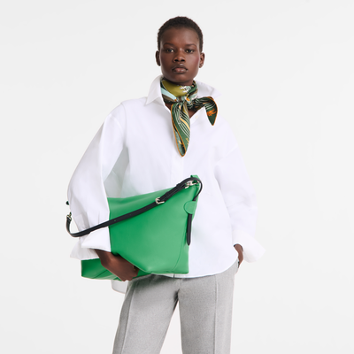 Le Slouchy M Hobo bag , Green - Leather