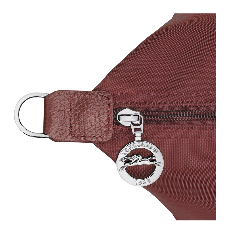 Le Pliage One S Travel bag expandable , Burgundy - Canvas  - View 6 of  8