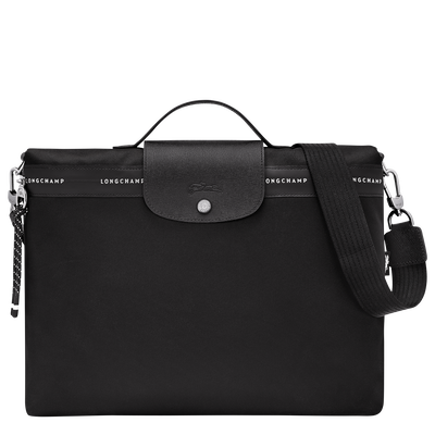 Le Pliage Energy 公文包 , 黑色 - 帆布