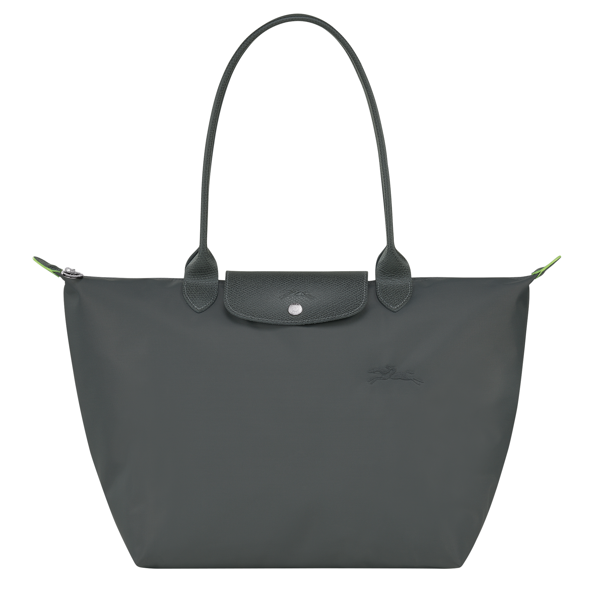 Le Pliage Green 托特包 L, 石墨黑