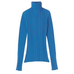 Fall/Winter 2023 Collection Sweater , Cobalt - Wool