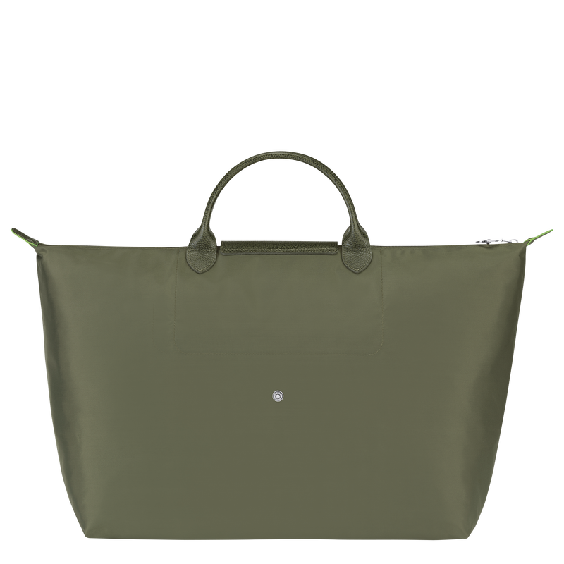 Le Pliage Green L 旅行包 , 森林绿 - 再生帆布  - 查看 4 6