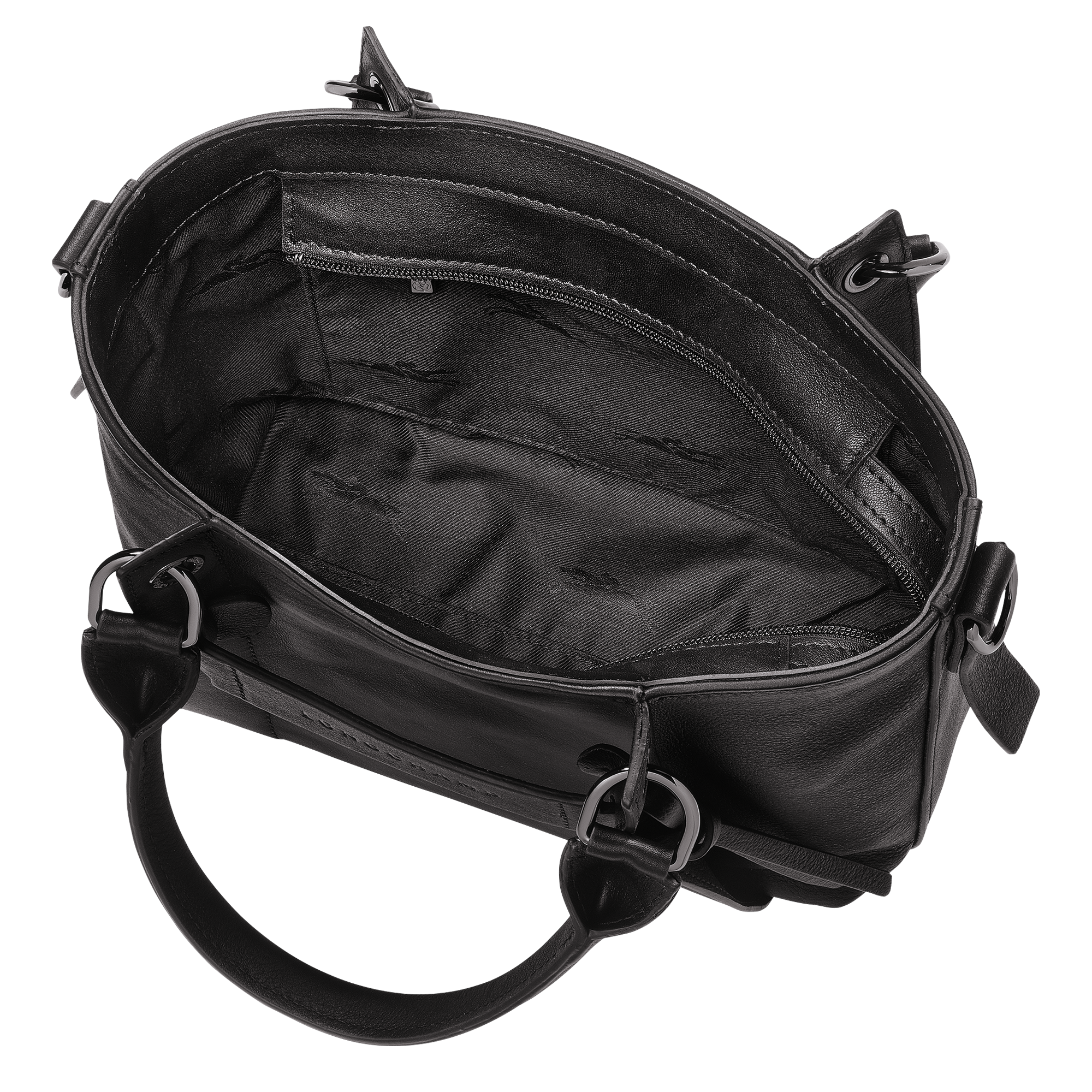 Longchamp 3D 手提包 S, 黑色