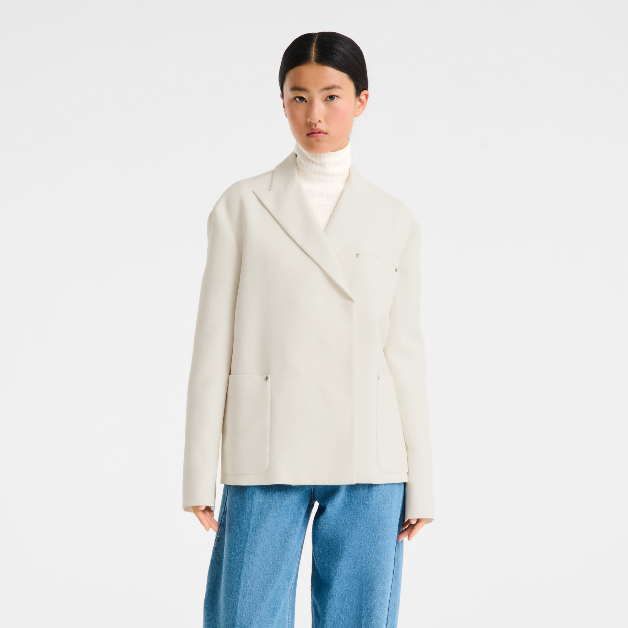 null Jacket, Ivory