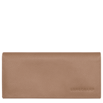Le Foulonné 长款欧陆风钱包 , 饼干色 - 皮革