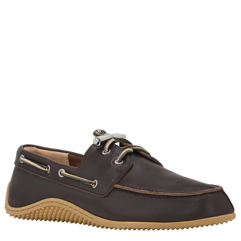 Longboat Loafer , Mocha - Leather  - View 2 of  4