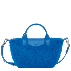 Le Pliage Xtra XS 手提包 , 深蓝色 - 皮革