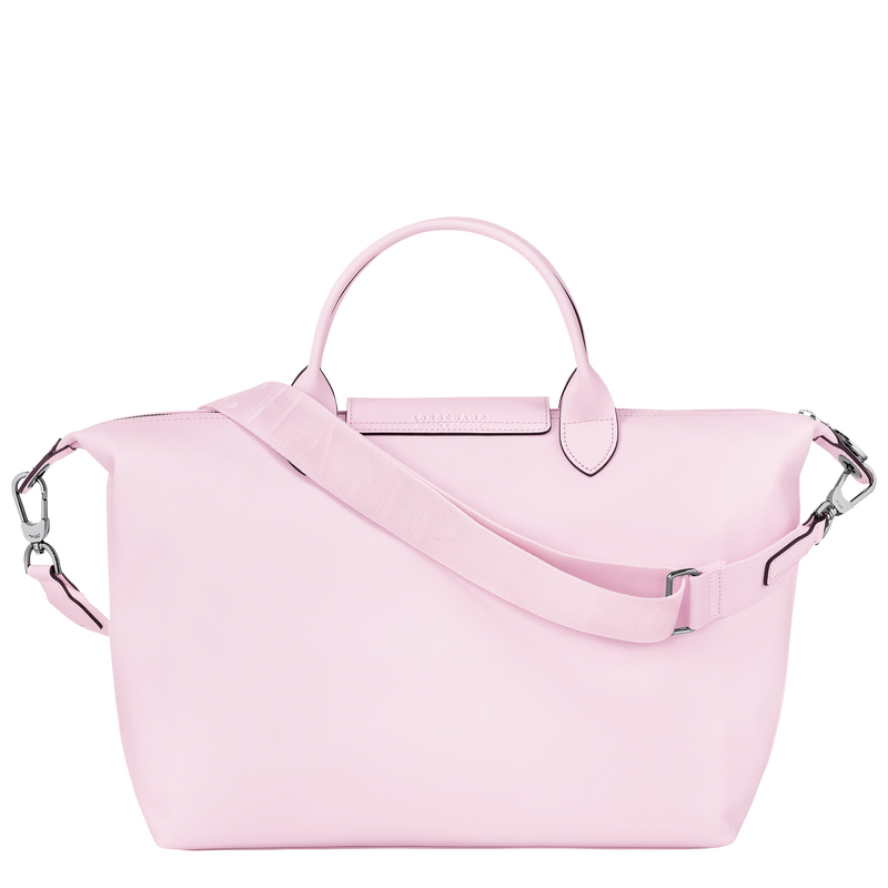 Le Pliage Xtra L Handbag , Petal Pink - Leather  - View 4 of  6