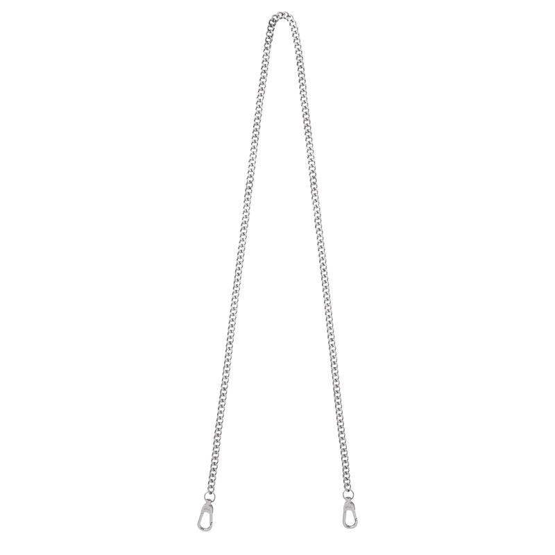 Longchamp cha&icirc;ne Shoulder strap , Silver - Metal  - View 1 of  1