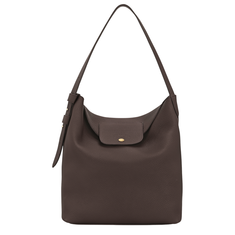 Le Cadence L Shoulder bag , Mocha - Leather  - View 1 of  6