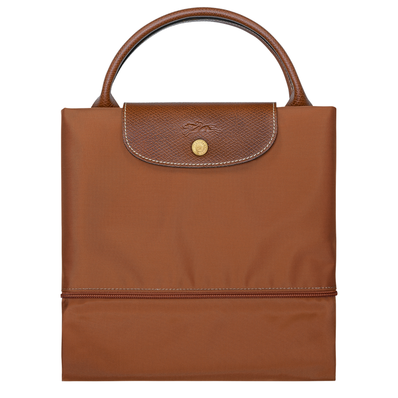 Le Pliage Original 可扩展旅行包 , 干邑色 - 再生帆布  - 查看 7 7