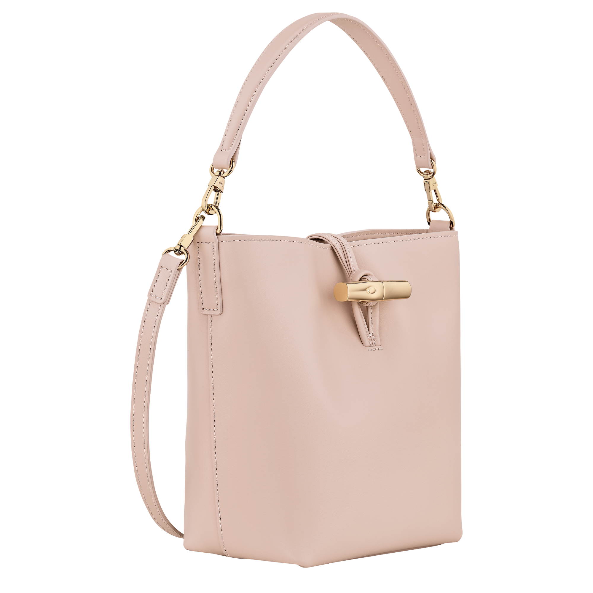 Le Roseau 水桶包 XS, 花瓣粉