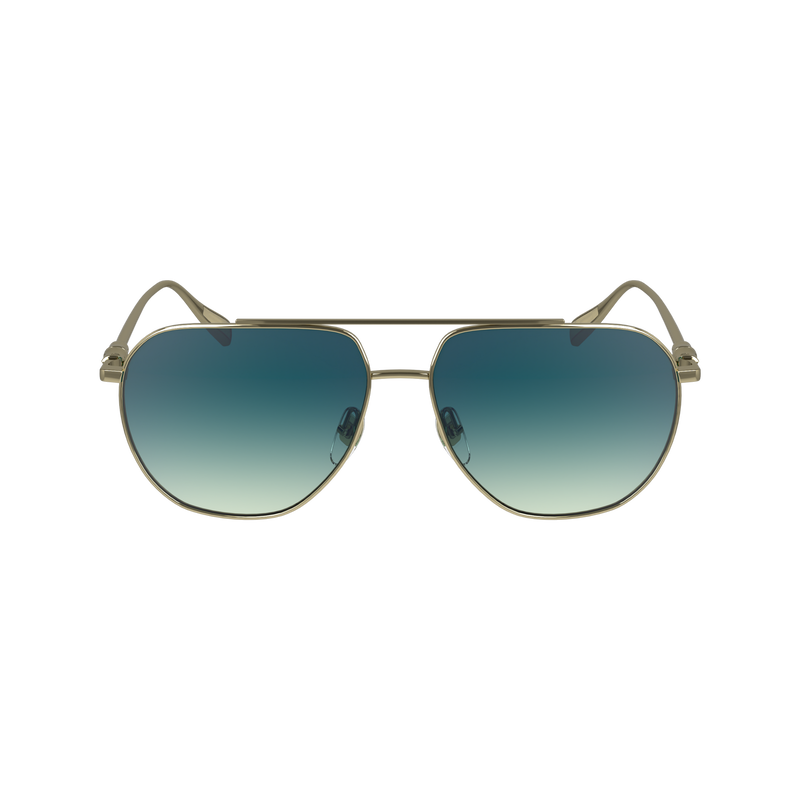 Sunglasses , Gold/Petrol Blue - OTHER  - View 1 of  2