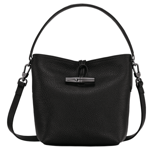 Roseau Essential XS Bucket bag , Black - Leather - View 1 of  5