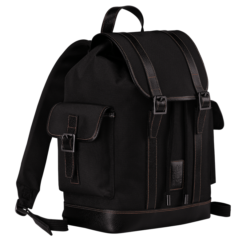 Boxford Backpack , Black - Recycled canvas  - View 3 of  4