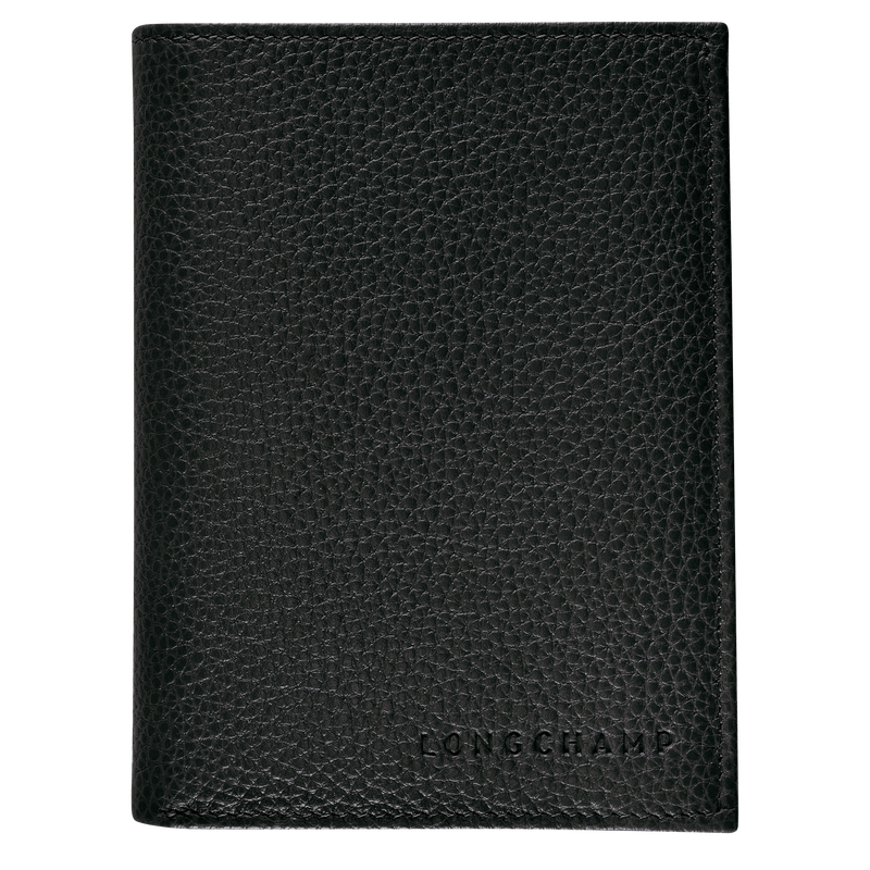 Le Foulonn&eacute; Wallet , Black - Leather  - View 1 of  2