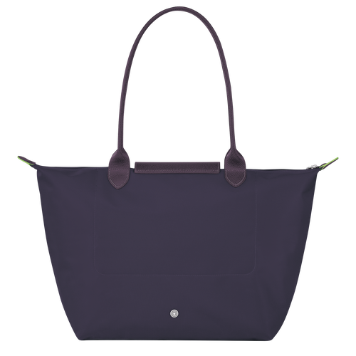 Le Pliage Green L Tote bag , Bilberry - Recycled canvas - View 4 of  5