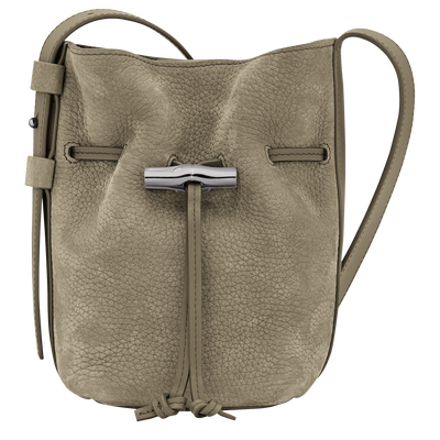Le Roseau S Bucket bag , Lichen - Leather
