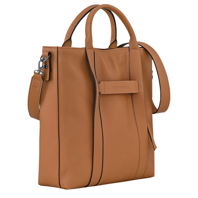 Longchamp 3D M 号托特包, 裸色