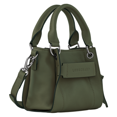 Longchamp 3D XS 手提包 , 卡其色 - 皮革