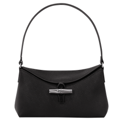 Roseau S Hobo bag , Black - Leather