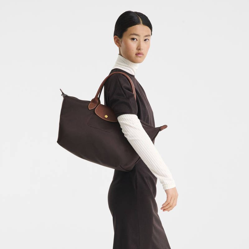 Le Pliage Original L 手提包 , 摩卡色 - 帆布  - 查看 8 8