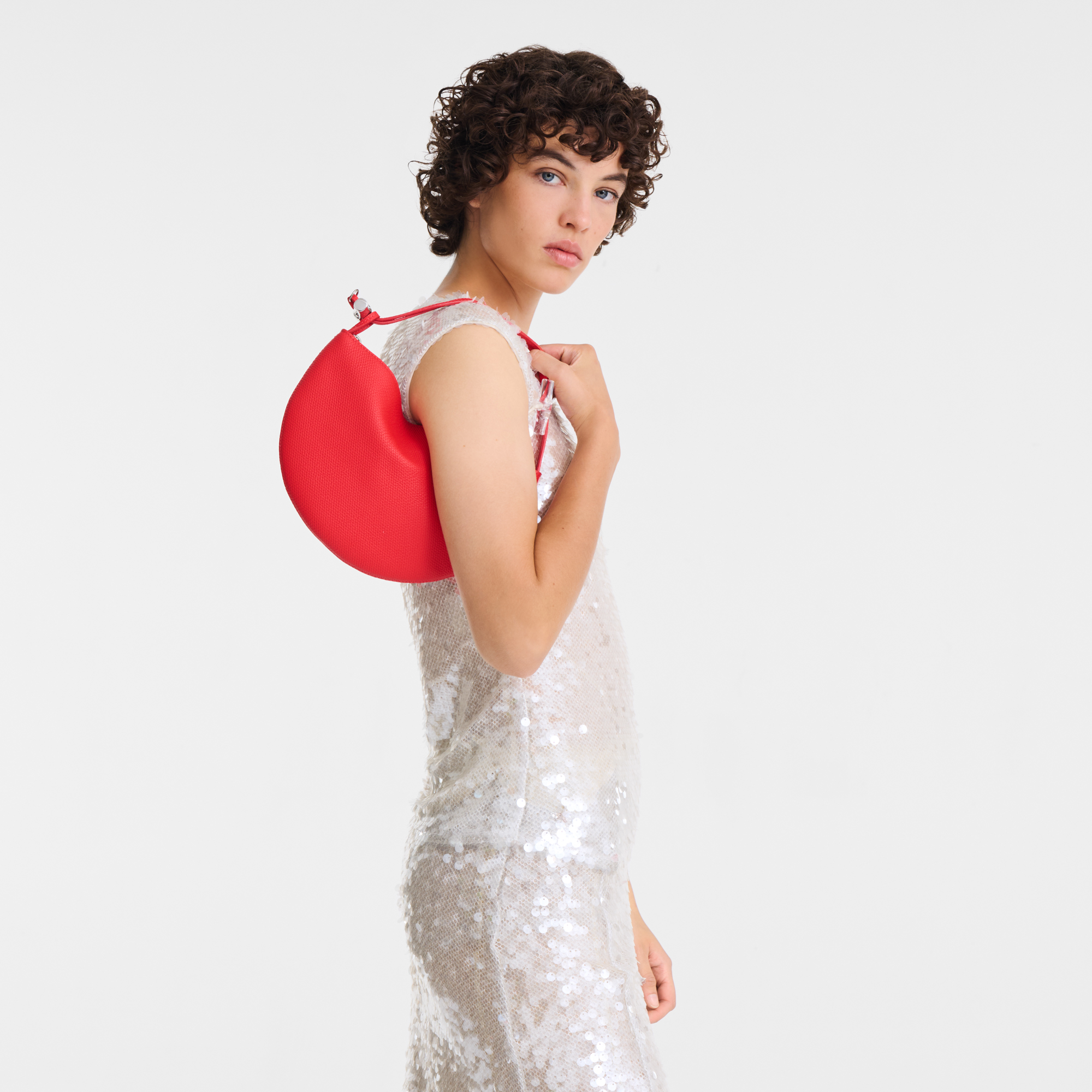 Le Roseau 手拿包 S, 朱红色