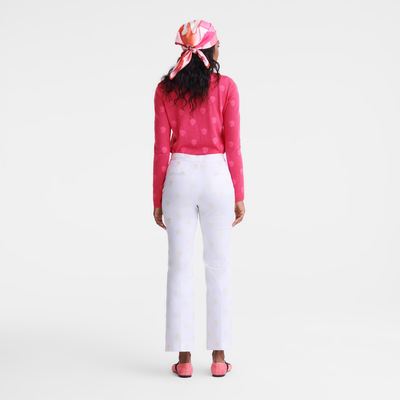 null Round neck sweater, Pink