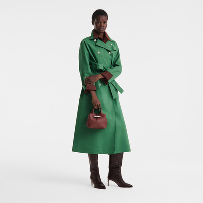 Le Roseau XS Handbag , Burgundy - Leather