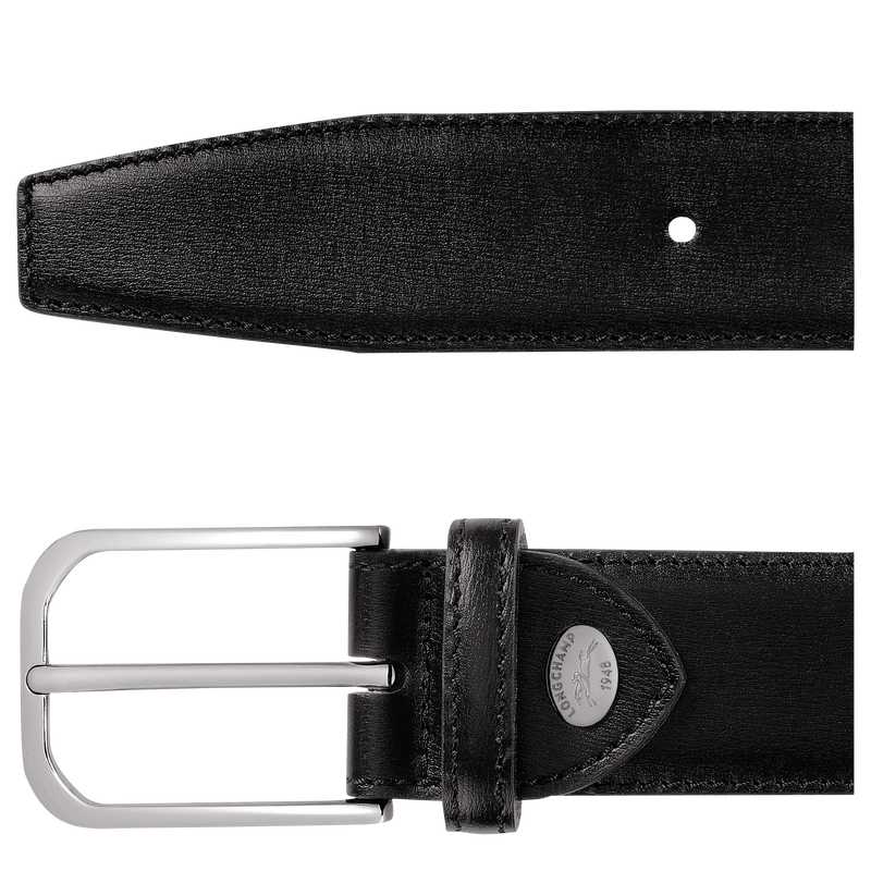 Longchamp Business Men's belt , Black - Leather  - View 3 of  3