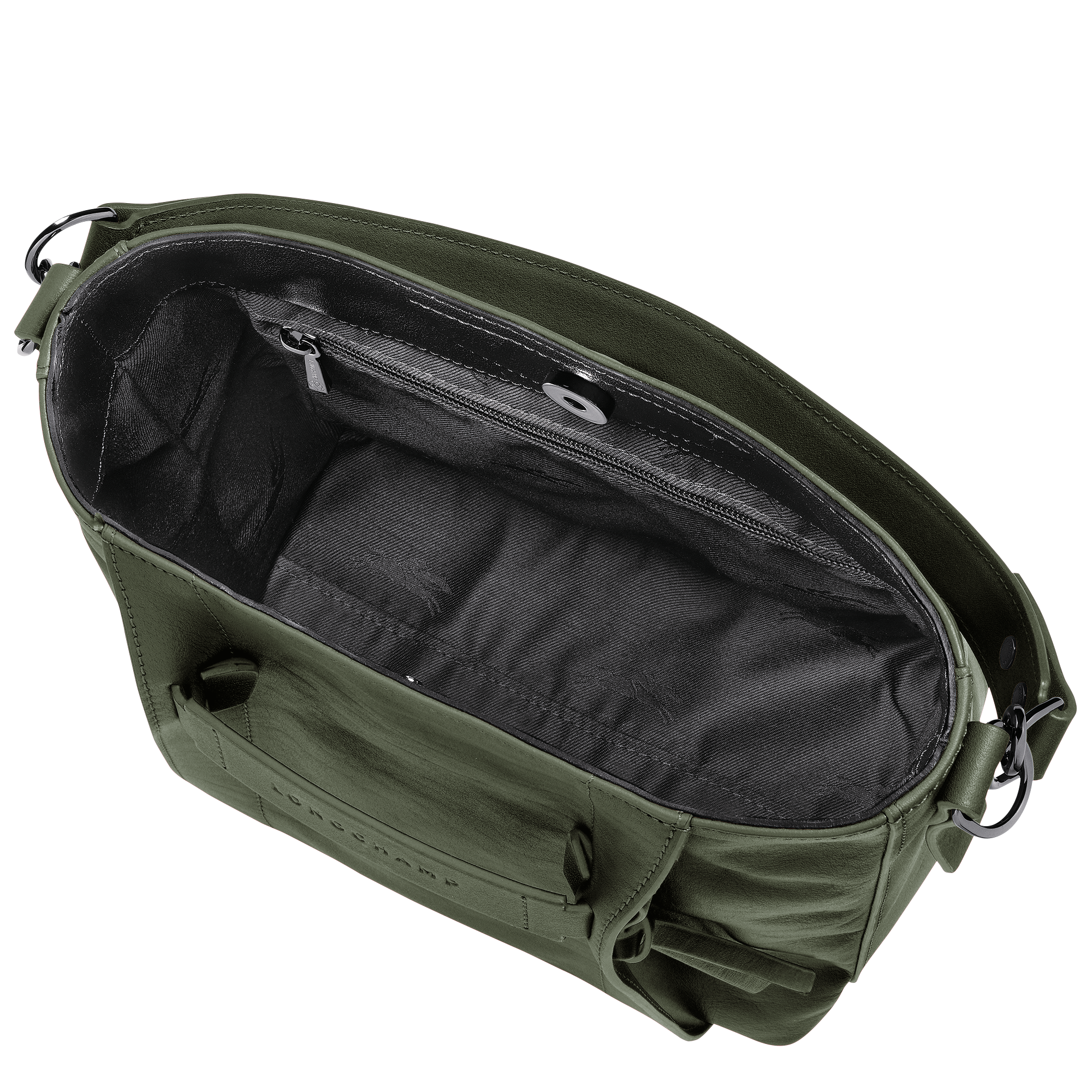 Longchamp 3D 斜挎包 S, 卡其色
