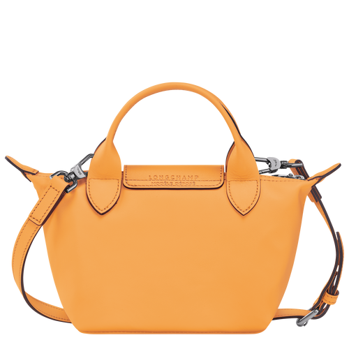 Le Pliage Xtra XS Handbag , Apricot - Leather - View 4 of  5
