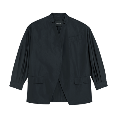 和服式夹克 , 黑色 - 高科技塔夫绸