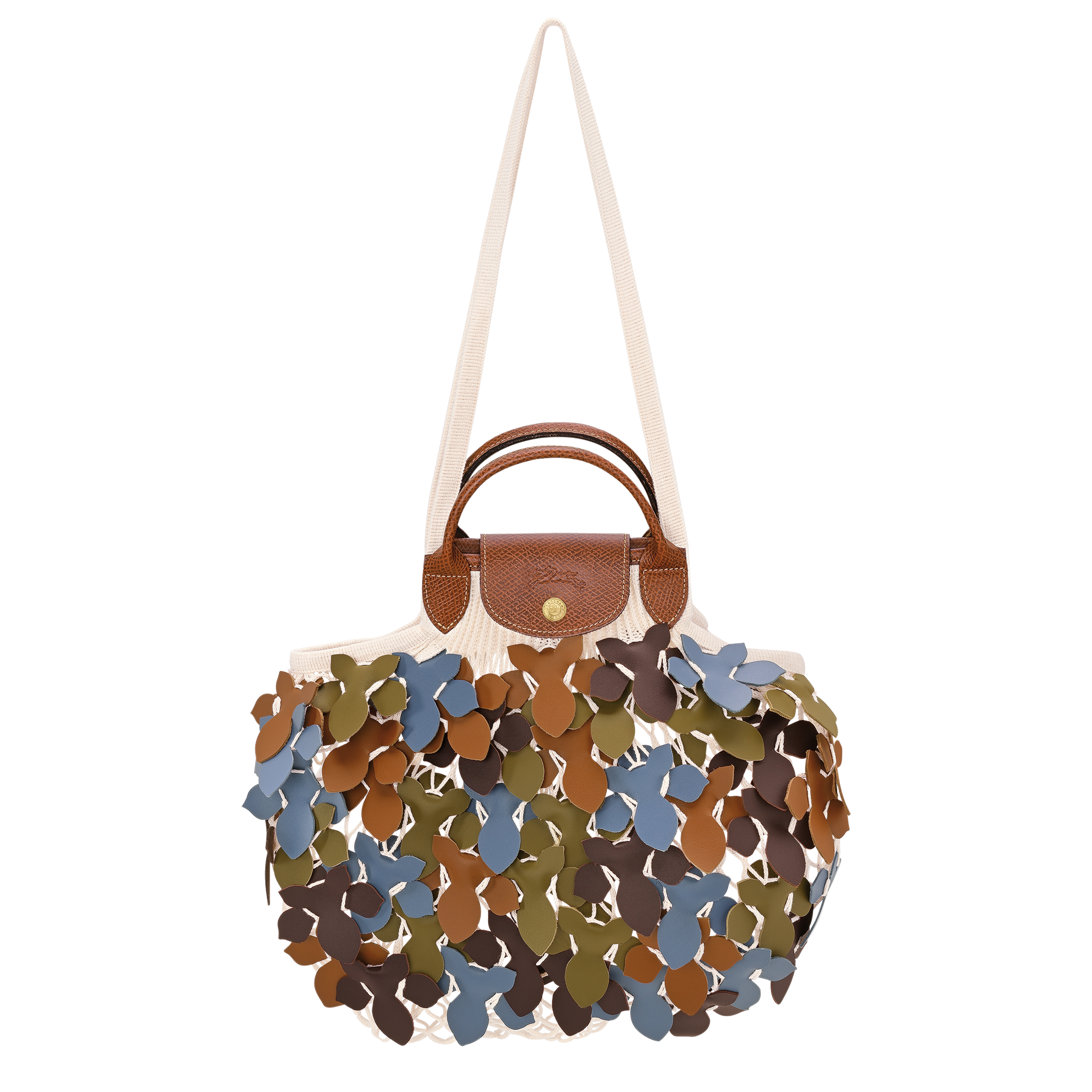Le Pliage Collection Mesh bag L, Lichen