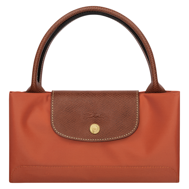 Le Pliage Original M Handbag , Brick - Recycled canvas  - View 7 of  7