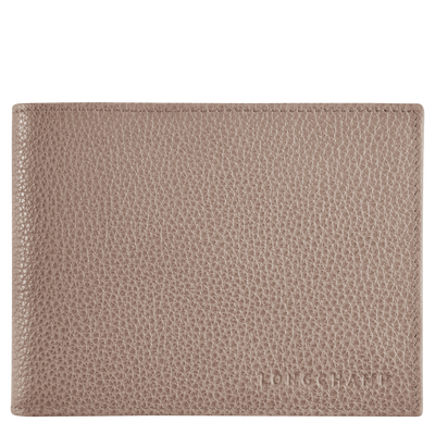 Le Foulonné Wallet , Turtledove - Leather