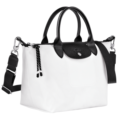 Le Pliage Energy S 小号手提包 , 白色 - 再生帆布 - 查看 3 6