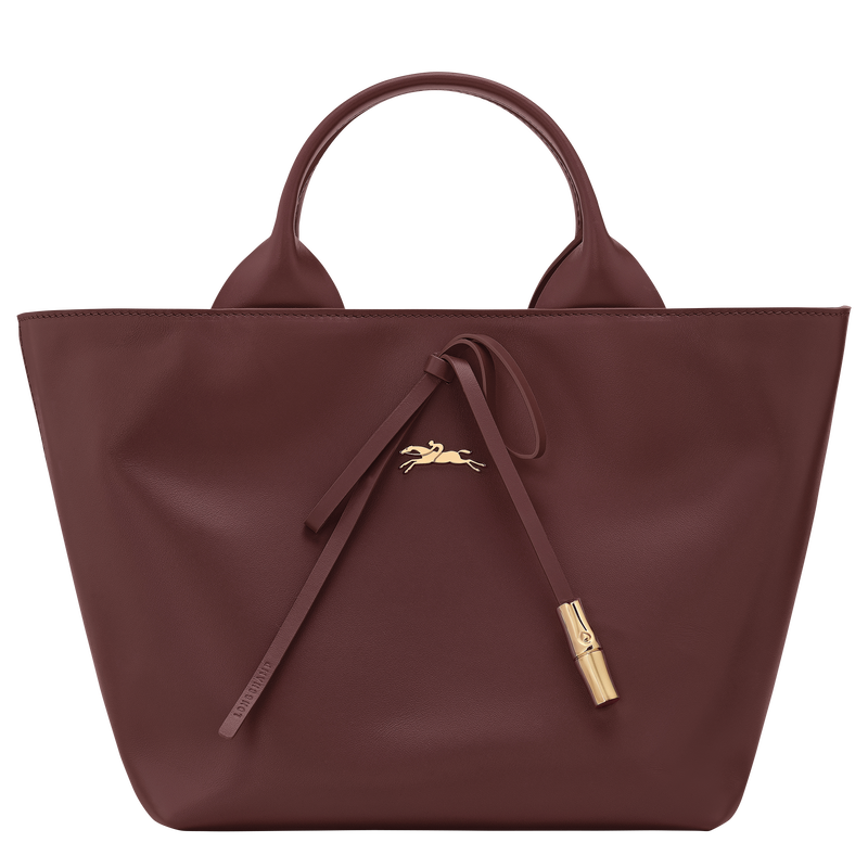 Le Roseau 手提包 , 勃艮第色 - 皮革  - 查看 1 6