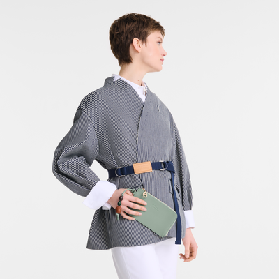 Le Pliage Xtra 手拿包, 薄荷蓝