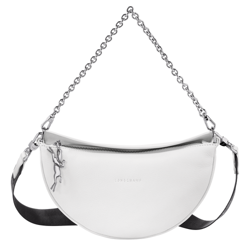 Smile S Crossbody bag , White - Leather - View 1 of  5