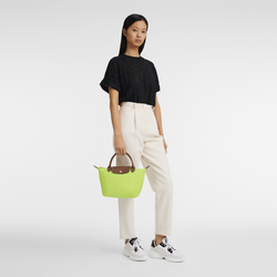 Le Pliage Original S 小号手提包 , 绿色 - 再生帆布